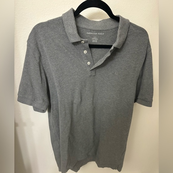 American Eagle Outfitters Other - Gray Men's American Eagle Polo